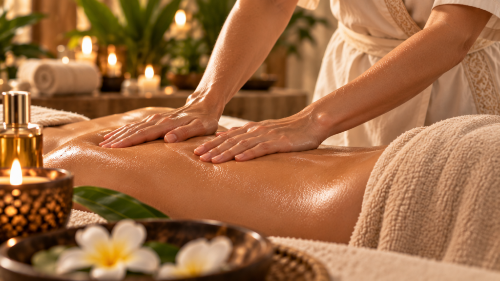 Massage polynésien Maison ATEA